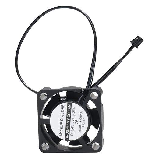 Kobra S1 Hotend Cooling Fan, 2510 Silent Print Head Fan, Hotend Heat Sink Cooling Fan for Anycubic Kobra S1 Combo 3D Printer Extruder Accessories