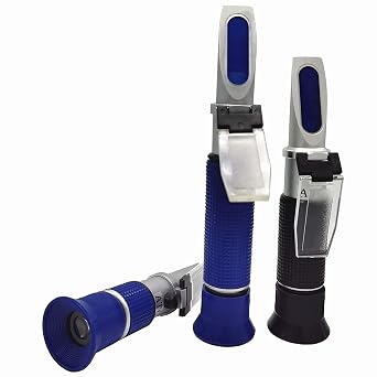 Portable Clinical Protein Veterinary Urine Refractometer with ATC Hand Held Tester Range 0-12g/dl 1.000-1.050sg