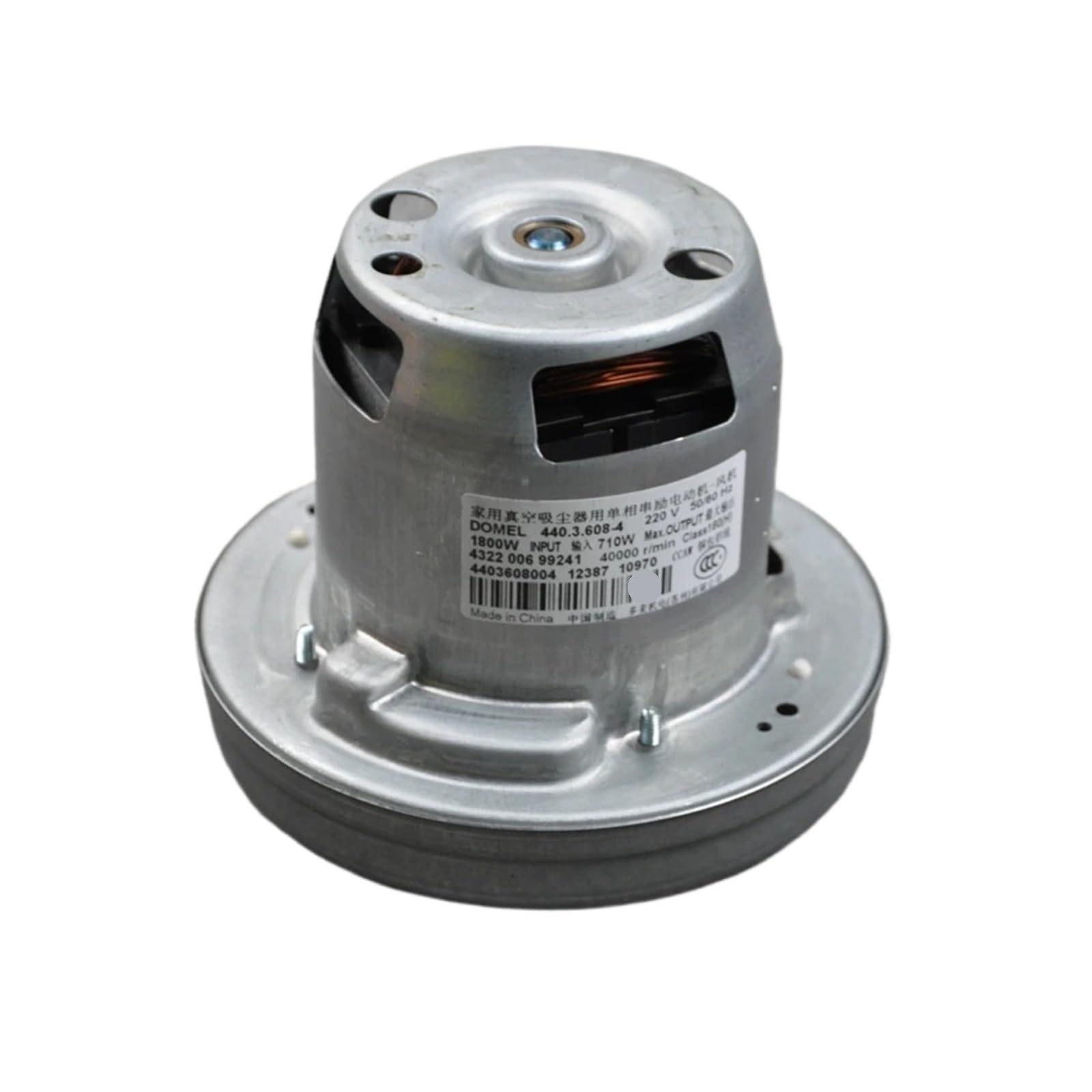 440.3.608-4-410-5 Motore Del Ventilatore Eccitato Monofase, Compatibile for La Sostituzione Di Aspirapolvere Duomai, Elettromeccanici E Domestici | 440.3.410-5 1600W