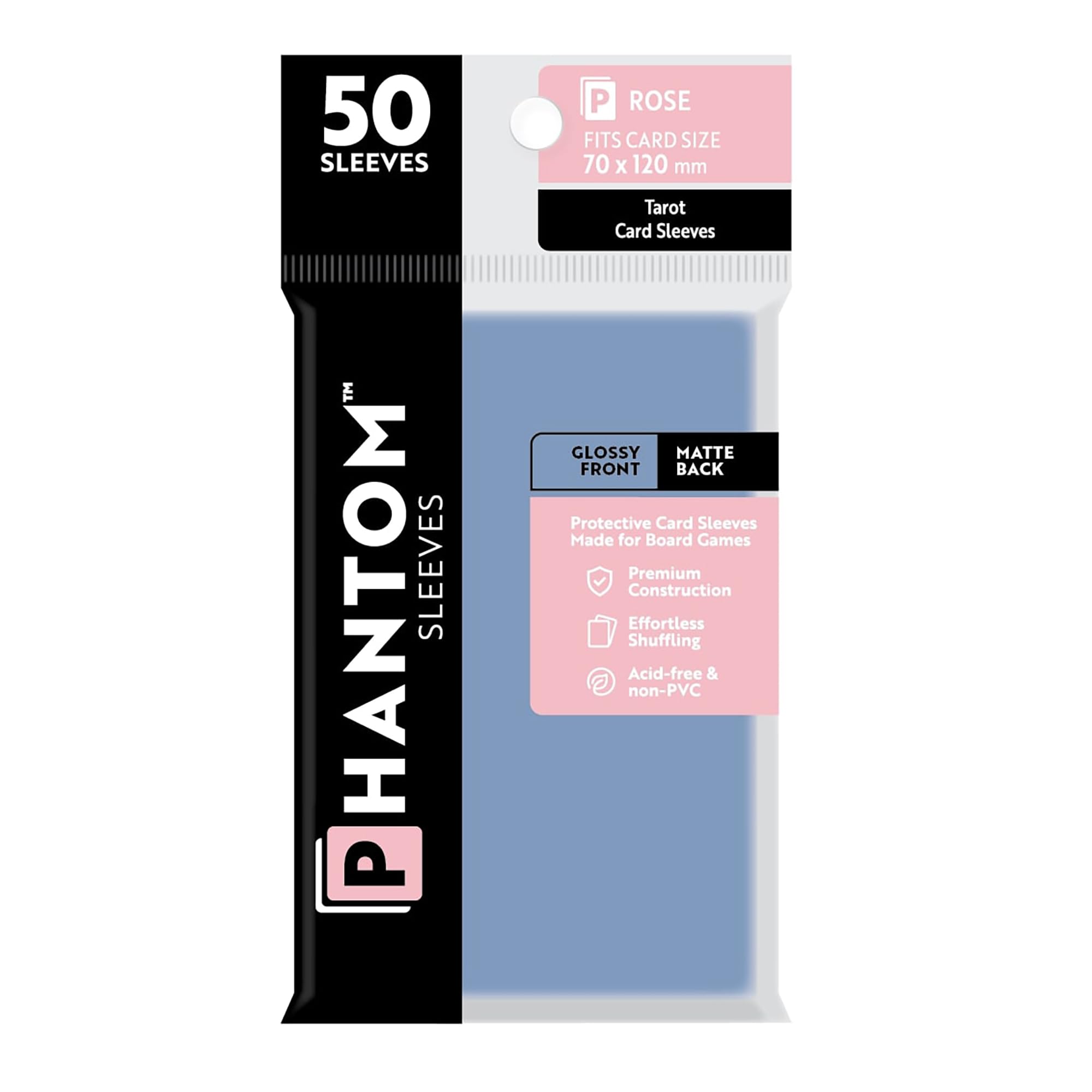 スリーブ　Phantom　ヴァイス Amazon.com: Phantom Sleeves: Rose Size 70 x 120mm: Glossy Front