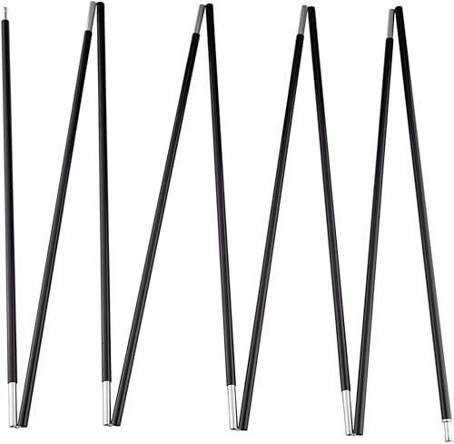 Miniatura 2 de Reemplazo de postes de aluminio para tienda, se adapta tanto a extremos femeninos como masculinos, kit de reparación ligero de poste de tienda,