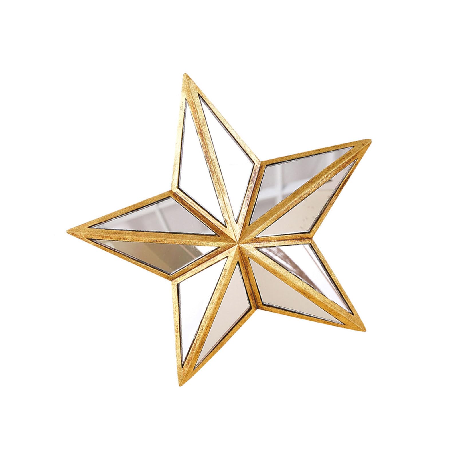 Zxfdsfdbnm Resin Pentagrams Statue Wall Mirrour Decors Decorative Mirrour Wall Decors Mounted Mirrours Decorations Home Decorations Decorative Hanging