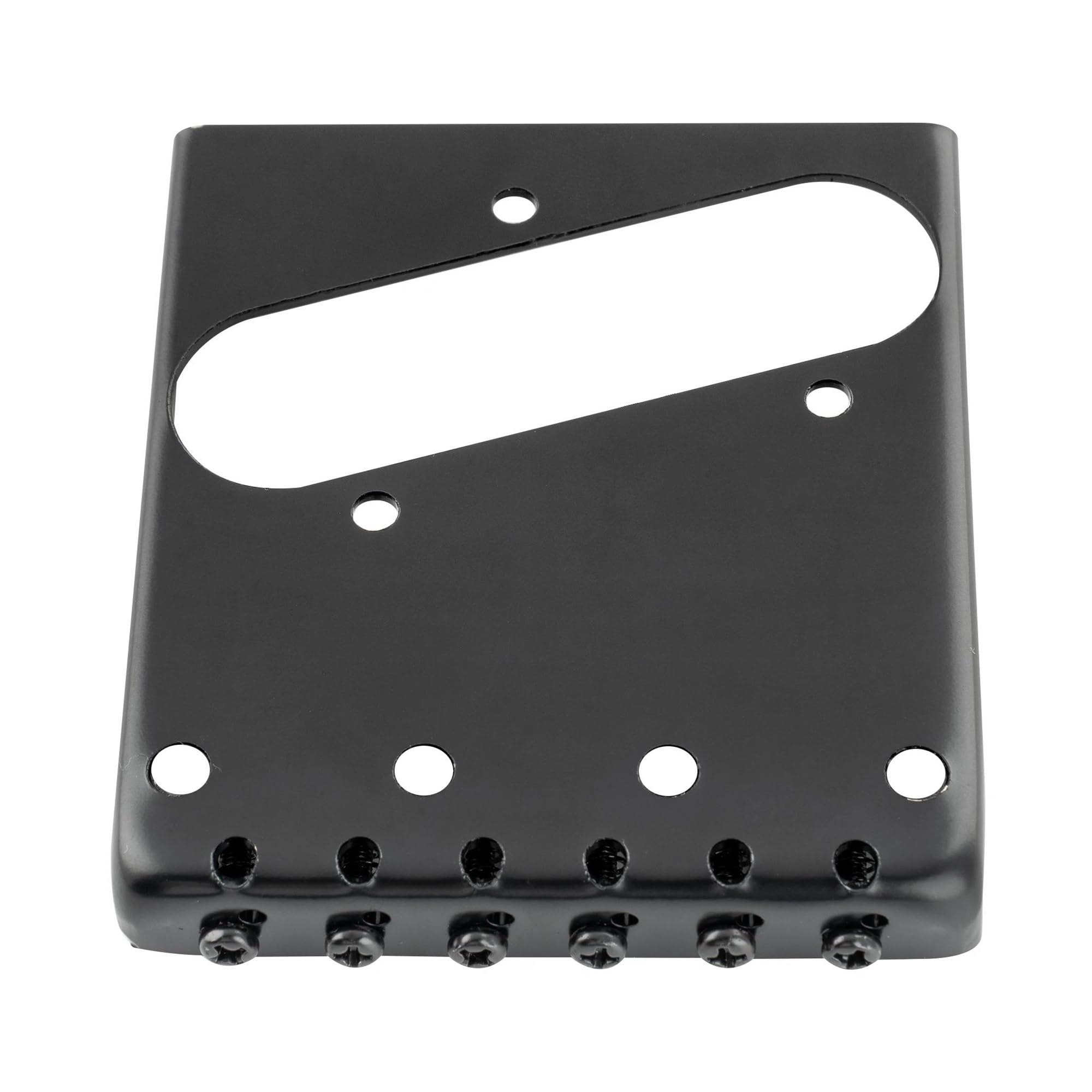 Mostek Vintage 54mm Z 6 Mosiężnymi Siodełkami Do Profesjonalnych Gitar Elektrycznych Mostek Gitarowy(Bk)