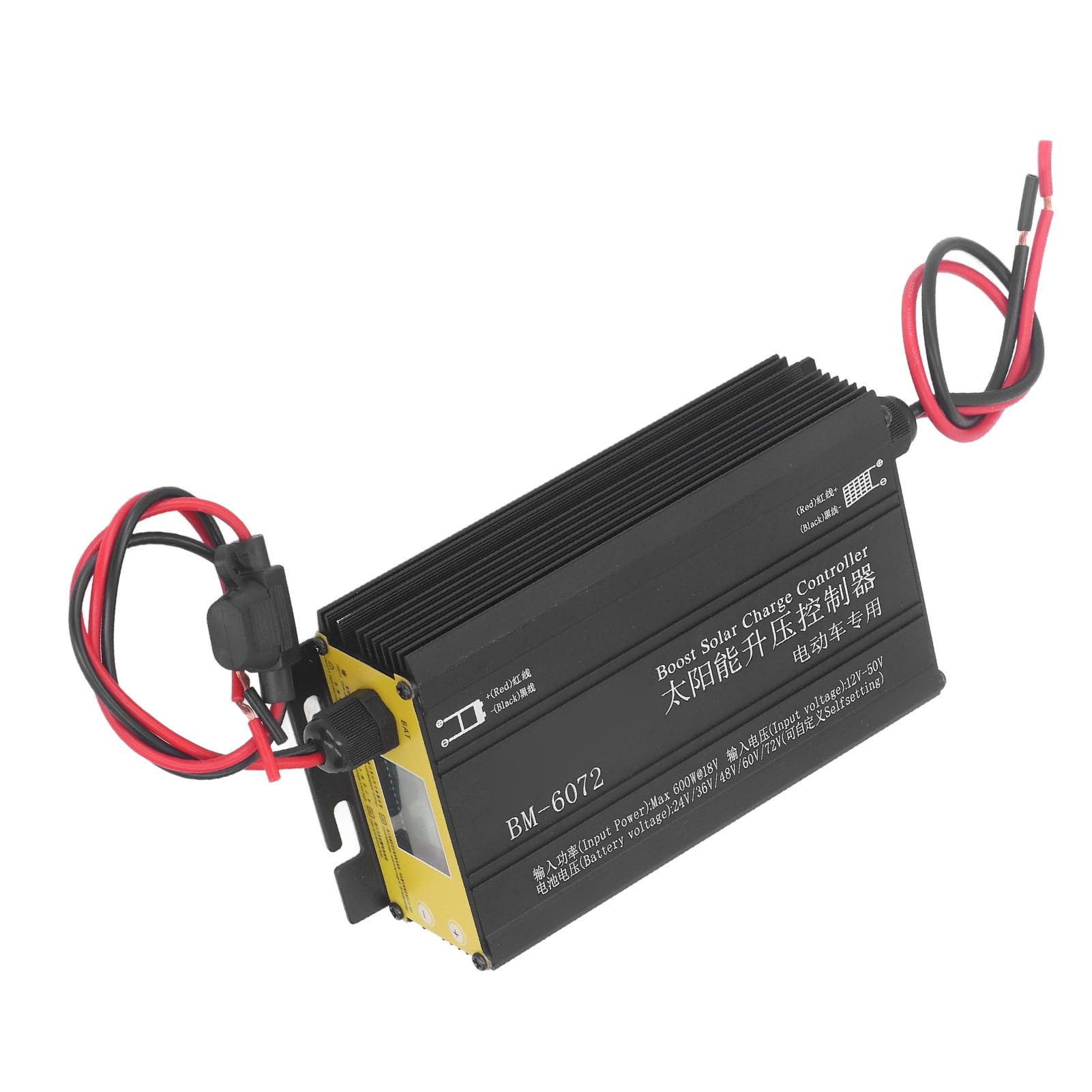 Marhynchus MPPT Boost Regulator ładowania Słonecznego Wydajna ładowarka Słoneczna Step Up do Pojazdów Elektrycznych 24V 36V 48V 60V 72V Stop Aluminium