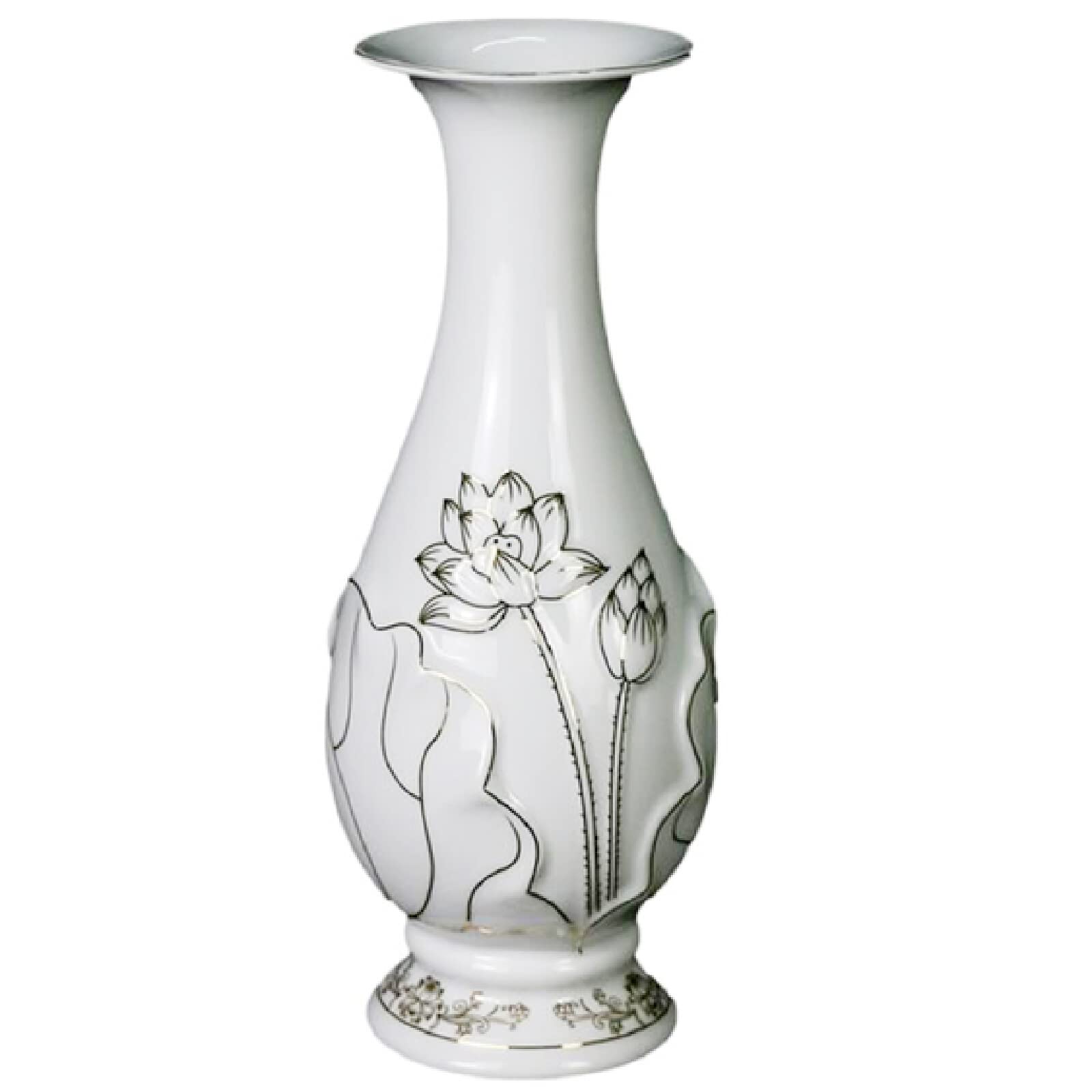 花瓶　(仏具、仏壇) 02 Amazon｜景徳焼 仏具 花瓶 花立 仏壇 用 2本組 花立て かびん