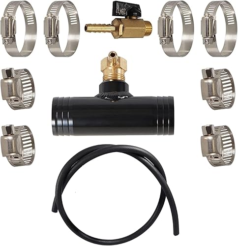 Miniatura 5 de 11029 Kit de instalación diesel de reemplazo para camiones válvula de latón manguera de combustible abrazadera cinta adhesiva