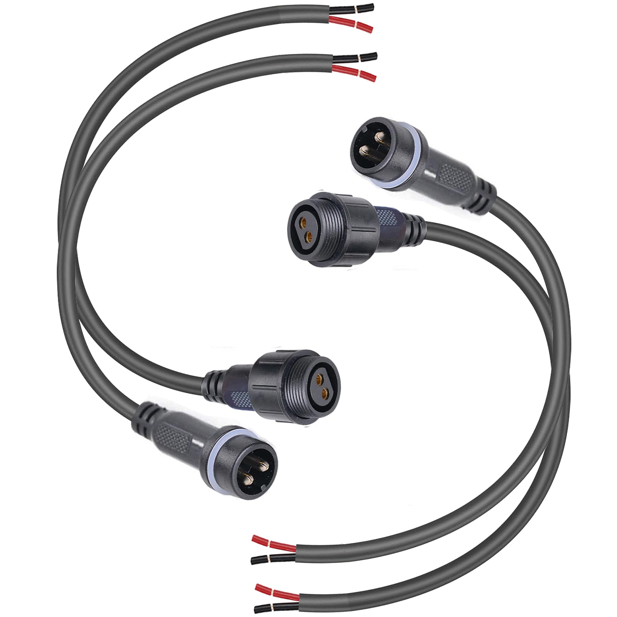 【箱付き】Addin Connector 2 Amazon.com: YETOR Waterproof Connectors 2 Wire,12AWG Male Female