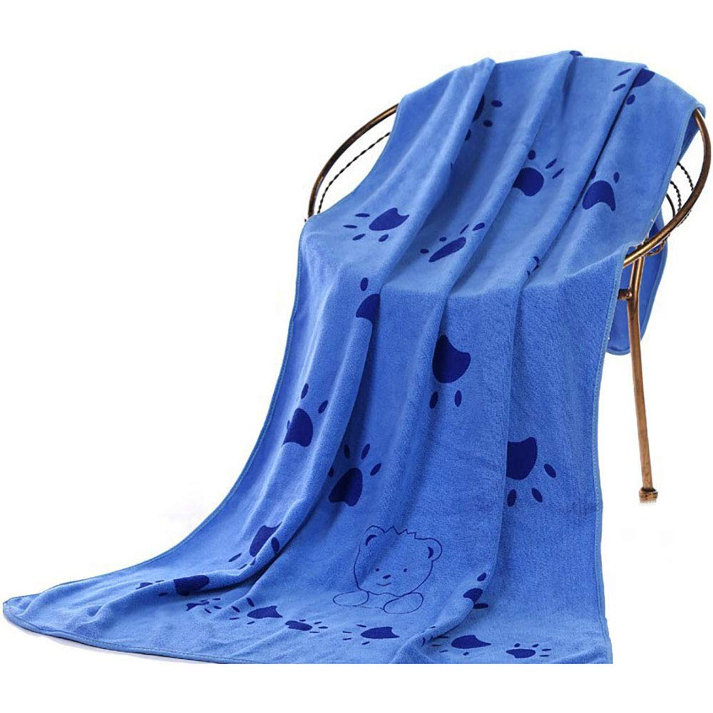 Serviette pour Chien Douche Serviette Chien Rapide Séchage Serviette de Chien Serviette de Bain pour Animaux de Compagnie Chien de Bain Cat