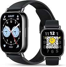 Xiaomi Redmi 5 Lite - Reloj inteligente, reloj de contador de pasos para mujeres y hombres con pantalla grande LCD de 1.96 pulgadas, 140 modos deportivos, resistente al agua 5 ATM (negro lite)