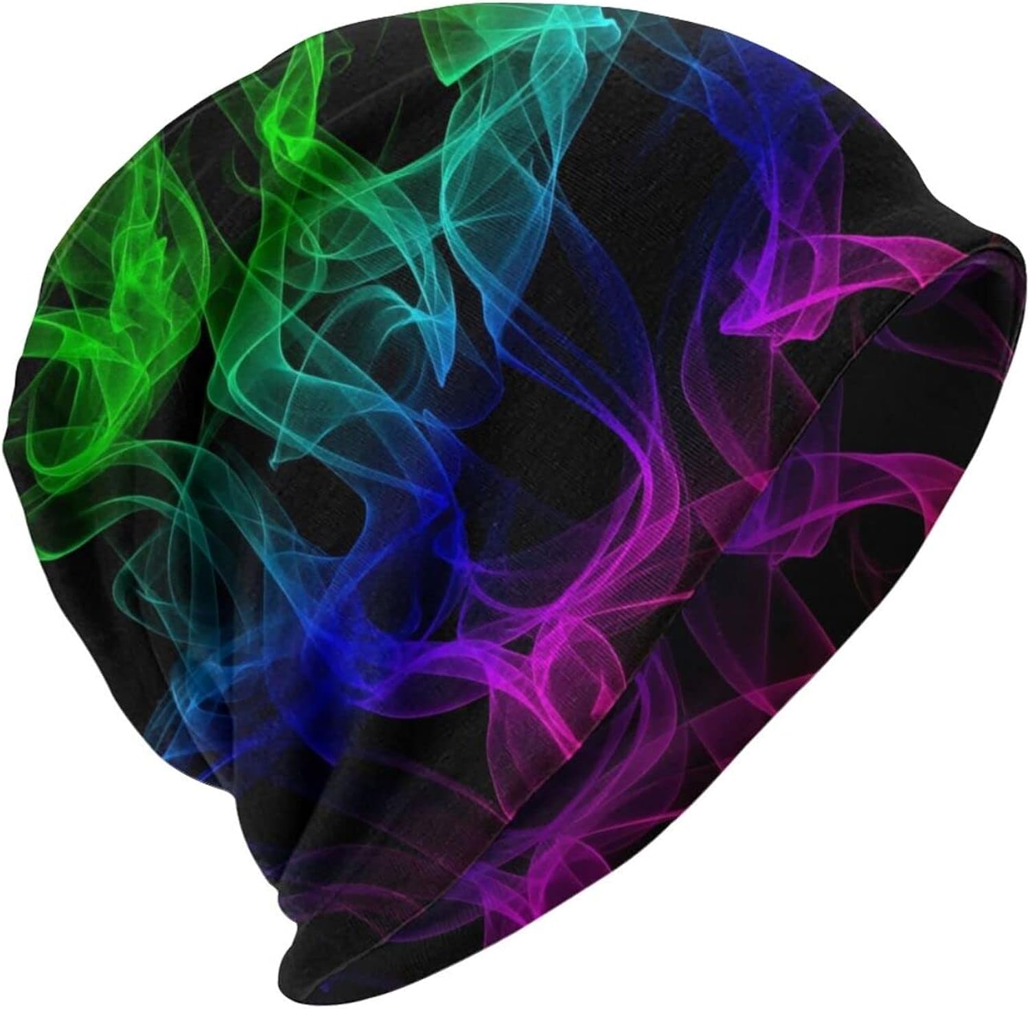 Glow in Dark Splatter Neon Kids Beanie Winter Knit Hats Warm Skull Cap for Boys and Girls Teens : Clothing, Shoes & Jewelry