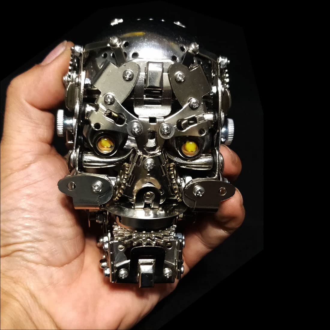 Puzzle 3D, model szkieletu, metalowy zestaw do budowy 3D dla dorosłych (200 elementów)