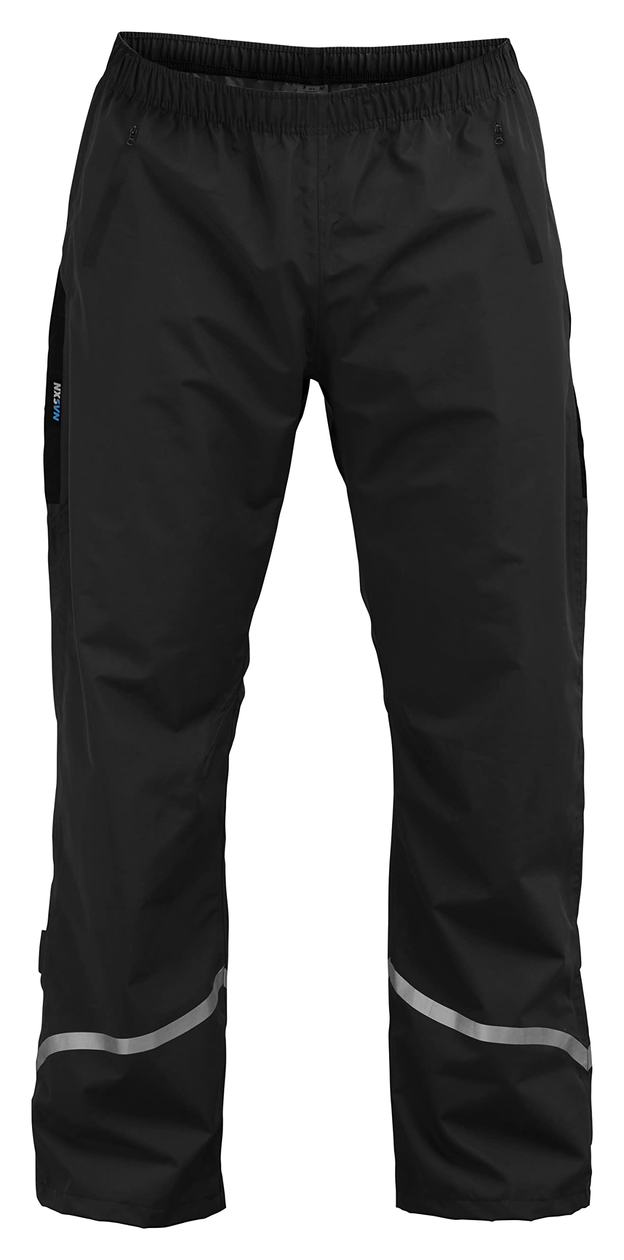 Rubberneck NXSVN Pantalones de Lluvia - Alta Visibilidad con Cinta Reflectante 3M, Transpirable, Reforzado