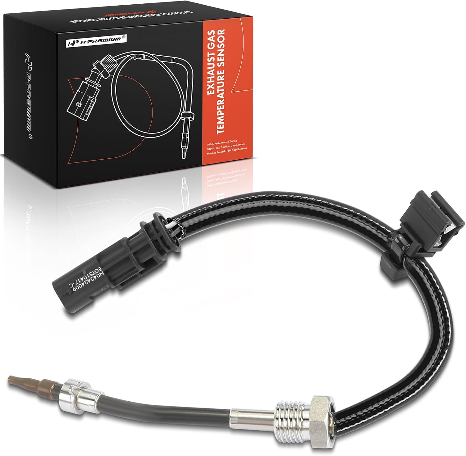 A-Premium Exhaust Gas Temperature Sensor Compatible with Chevrolet Cruze 2017 2018 2019 1.6L