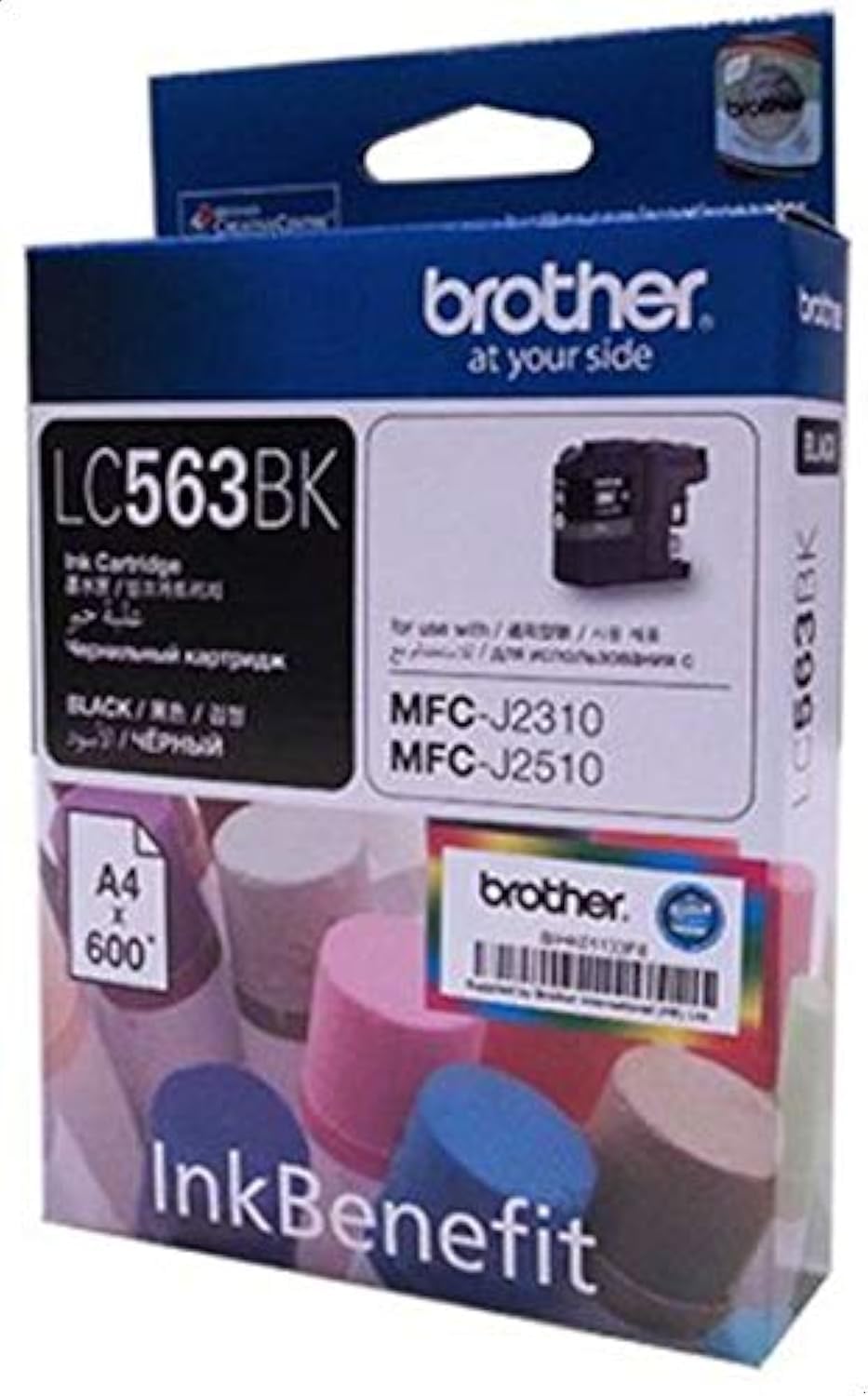 LC563 Ink Cartridge 600-Pages Black