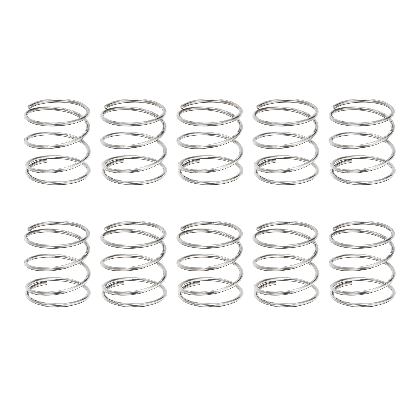 uxcell 10Pcs Compression Spring 0.8mm Wire Diameter x 10mm OD x 20mm Long — Amazon image 8