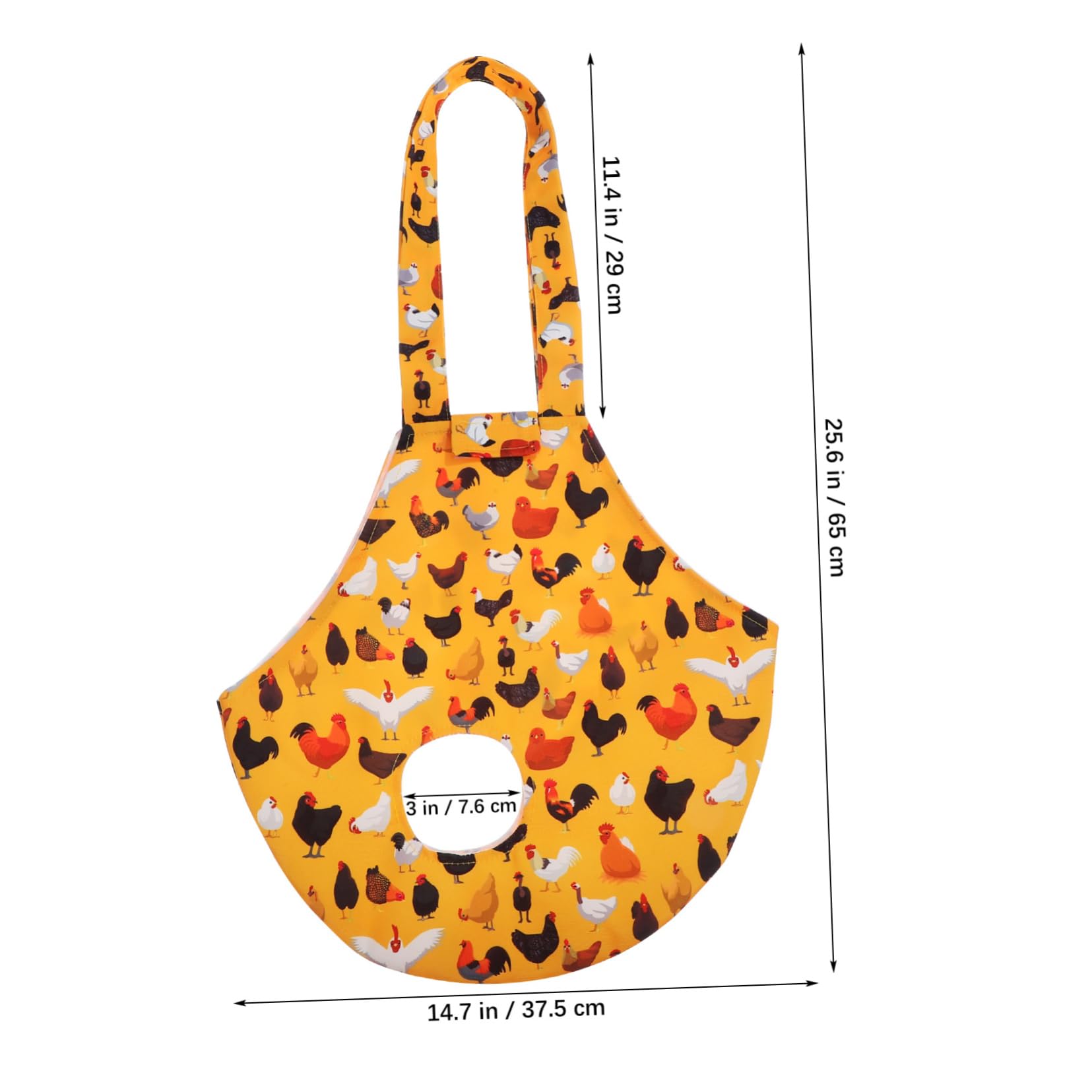 VANZACK Sturdy Chicken Transport Bag Farm Chicken Holder Pet Comfortable Leg Openings for Safe Travel