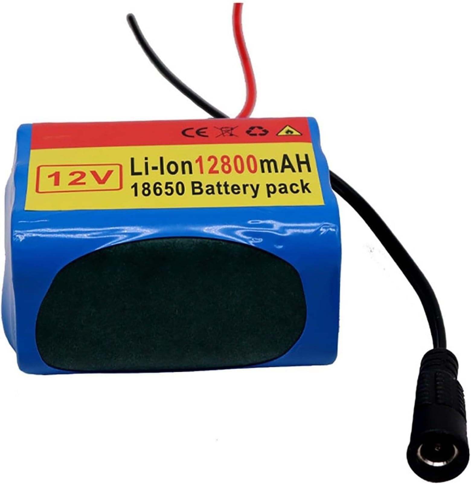 Zestaw akumulatorów litowych 12 V 12800 mAh, wbudowana płyta ochronna, akumulator litowo-jonowy z ładowarką, różne modele, zabawka elektryczna (T)