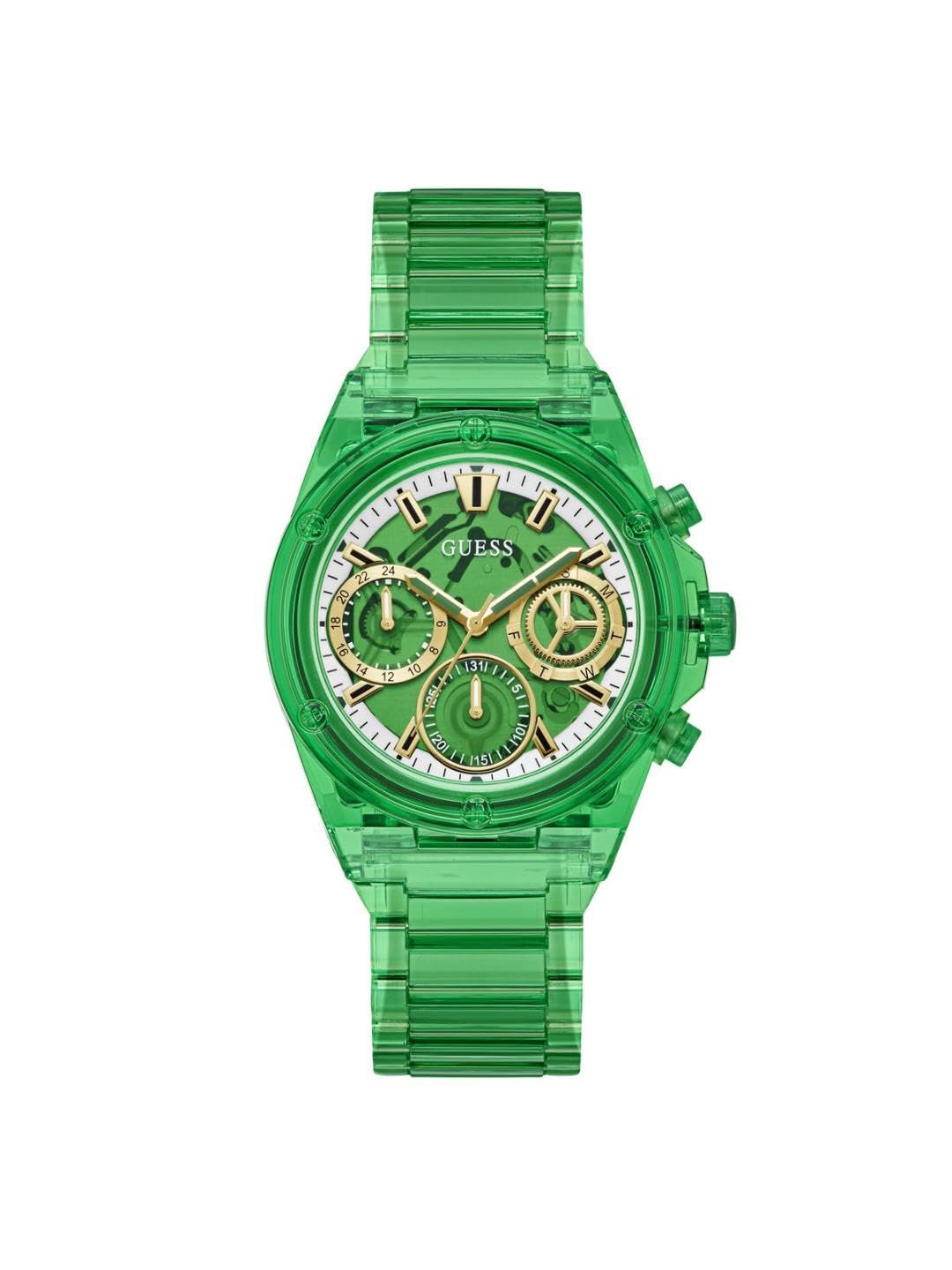 GUESS Nylon Green Dial Women Analog Watch - Gw0650L3, Band Color:Green (B0D3QK8TP4) Amazon Price History, Amazon Price Tracker