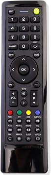Replacement Remote Applicable for Hannspree TV HSG1075 HSG1141 HSG1114 | ST289MUB ST289MUBUFH2S HSG1113 HSG1139 HSG1116 HSG1076 SJ28DMBB HSG1142 HSG1117 HSG1074 HSG1102 HSG1131 ST558MBW HSG1297