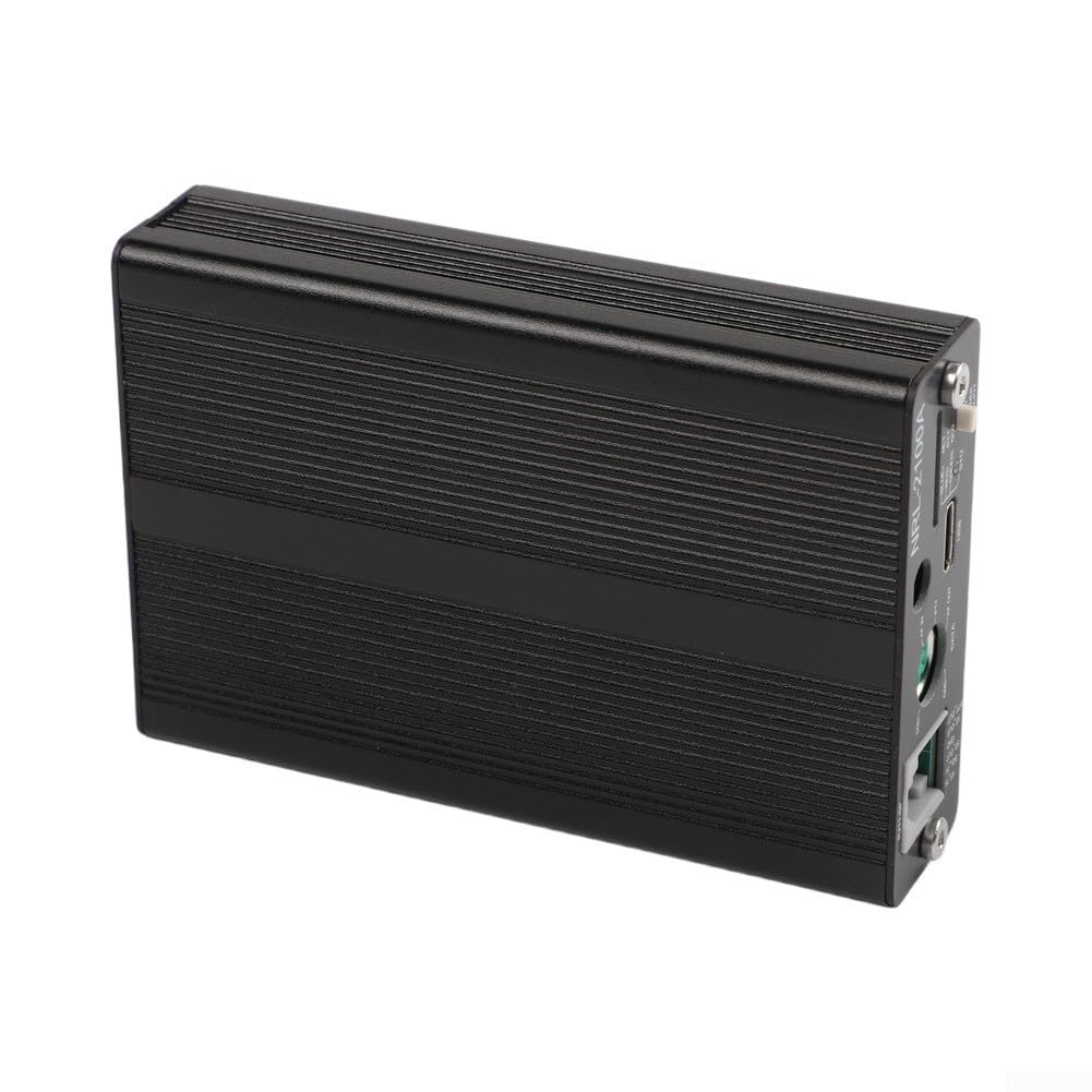 NRL-2100A Connettore Radio Collegamento di Rete per Radio Prosciutto per per walkie per talkie Ripetitore Adattatore Sistema Point-to-Multipoint Modalità Lega di Alluminio Nero