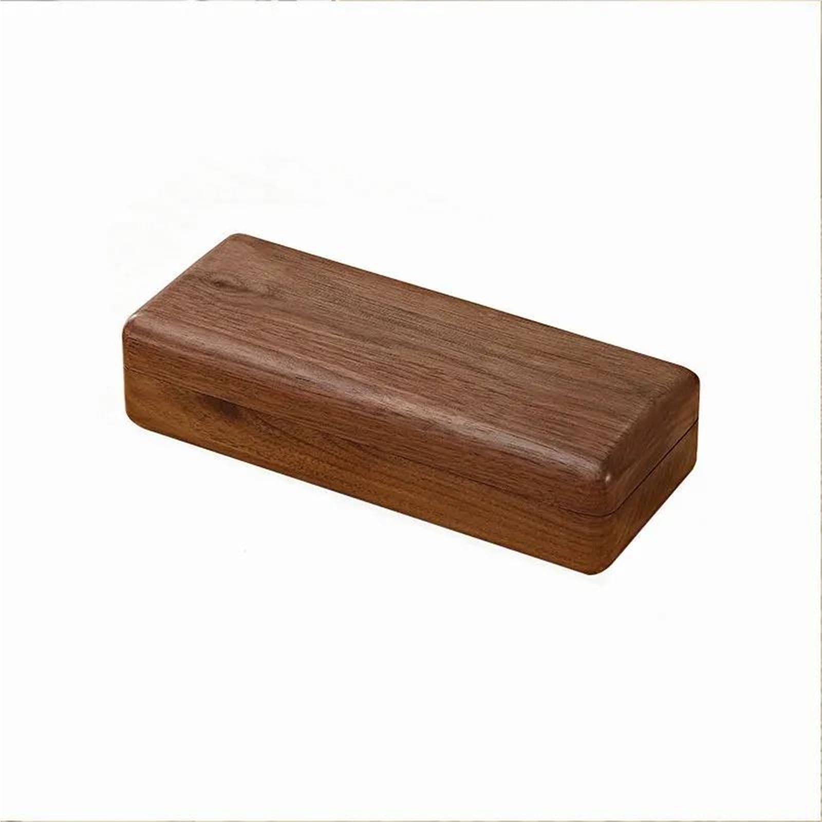 Joyero Viaje Almacenamiento Portátil Para Gafas Negocios Para Miopía Para Hombres Y Mujeres, Estuche Madera Maciza Para, Creativa Retro (16 * 6 * 4cm) Joyeros