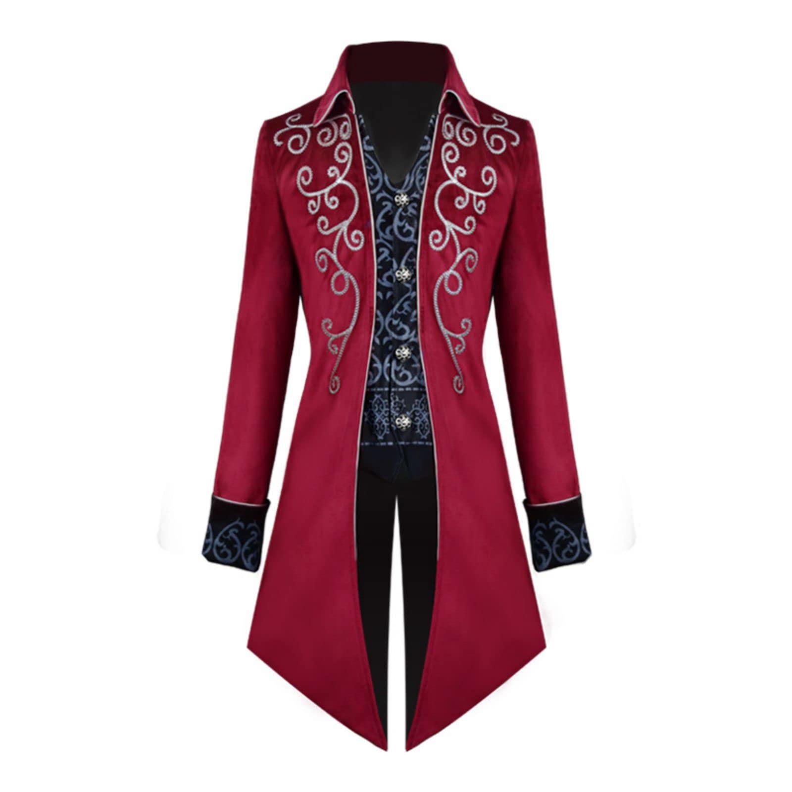 Disfraz Steampunk para hombre, disfraces de Halloween para hombre, abrigo vintage steampunk