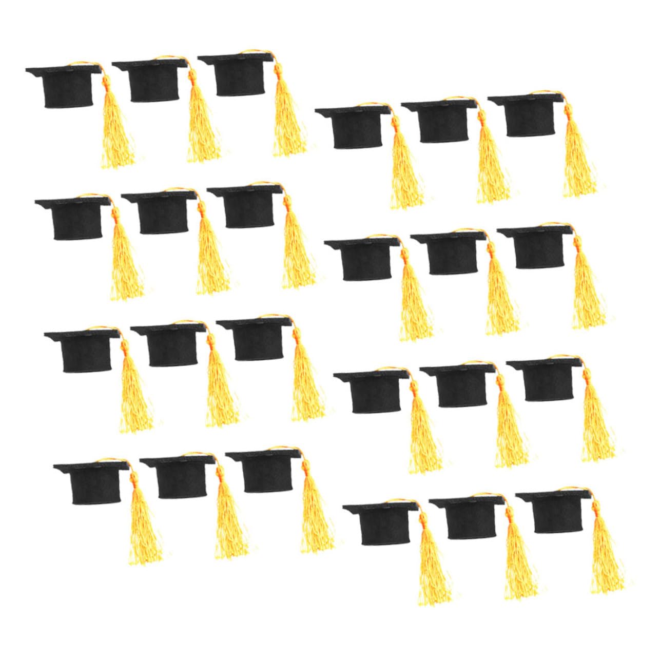 POPETPOP Birretes De Graduación En Miniatura 2025 Decoración Para Tarta De Graduación Birretes De Para Manualidades Decoraciones Para Fiestas De Birretes De La