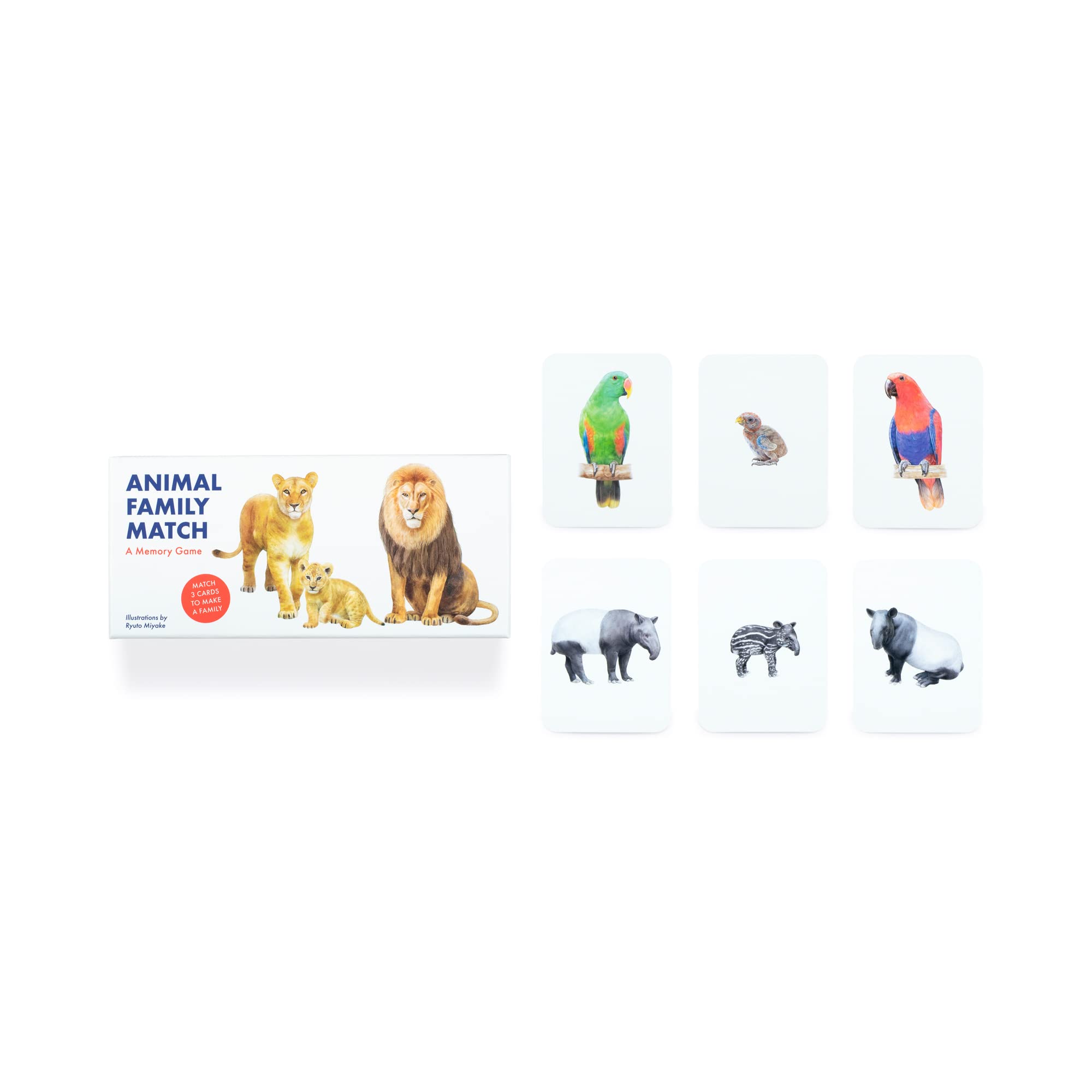 Animal Family Match: a Match-Three Memory Game (Magma for Laurence King)