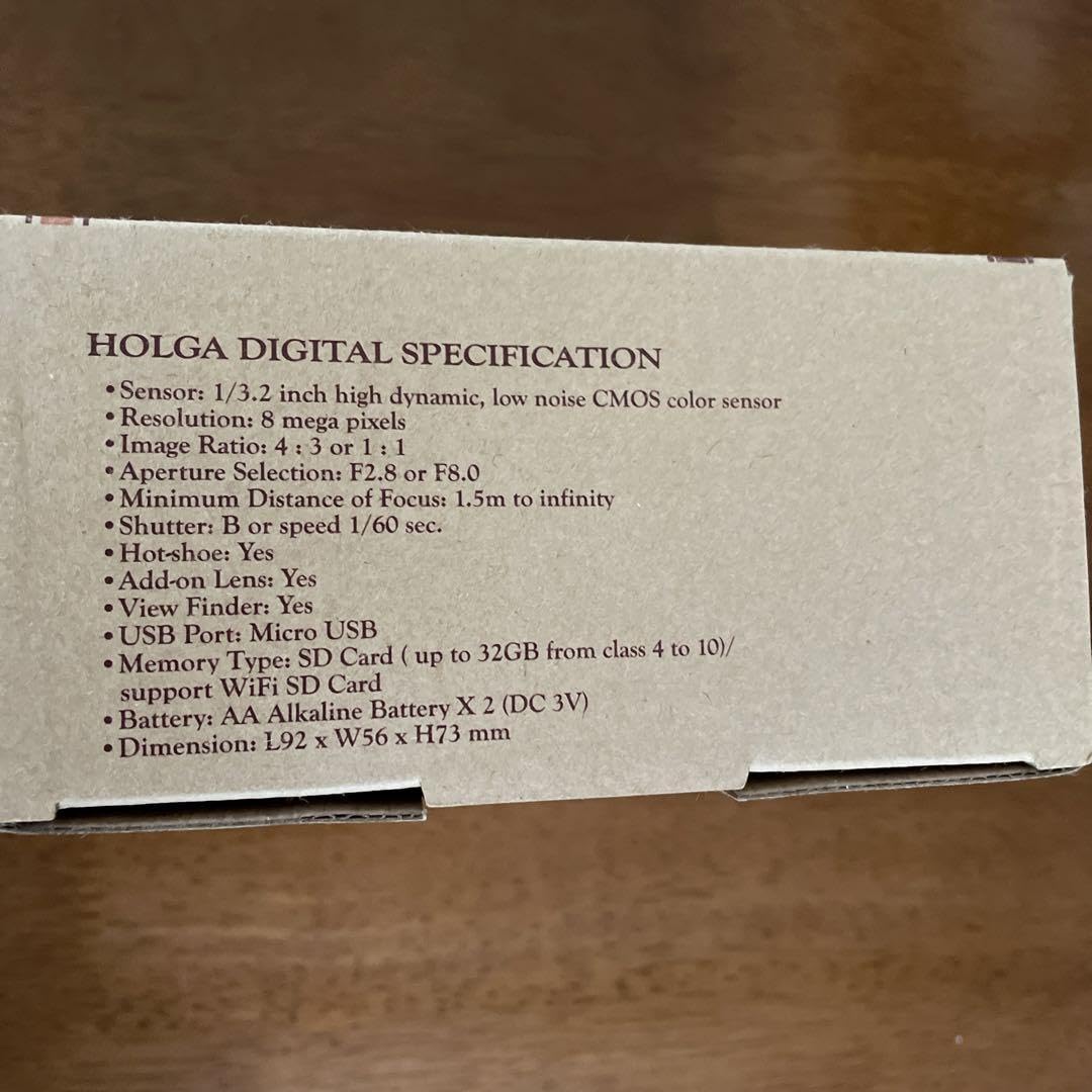 Amazon.co.jp: Holga Digital トイカメラ back number 清水依与吏