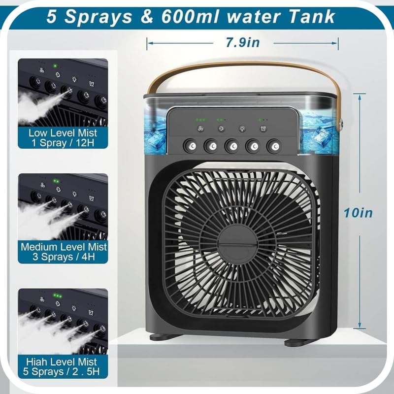 Review Drumstone 𝟏𝟓-𝐘𝐞𝐚𝐫 𝐖𝐚𝐫𝐫𝐚𝐧𝐭𝐲 -Portable 5-In-1 Mini Air Cooler