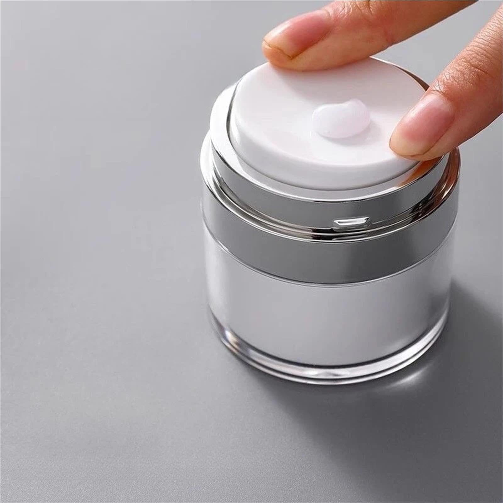 Bottiglie a pompa senza aria, 10 pezzi, 15/30/50 ml, vuote, ricaricabili