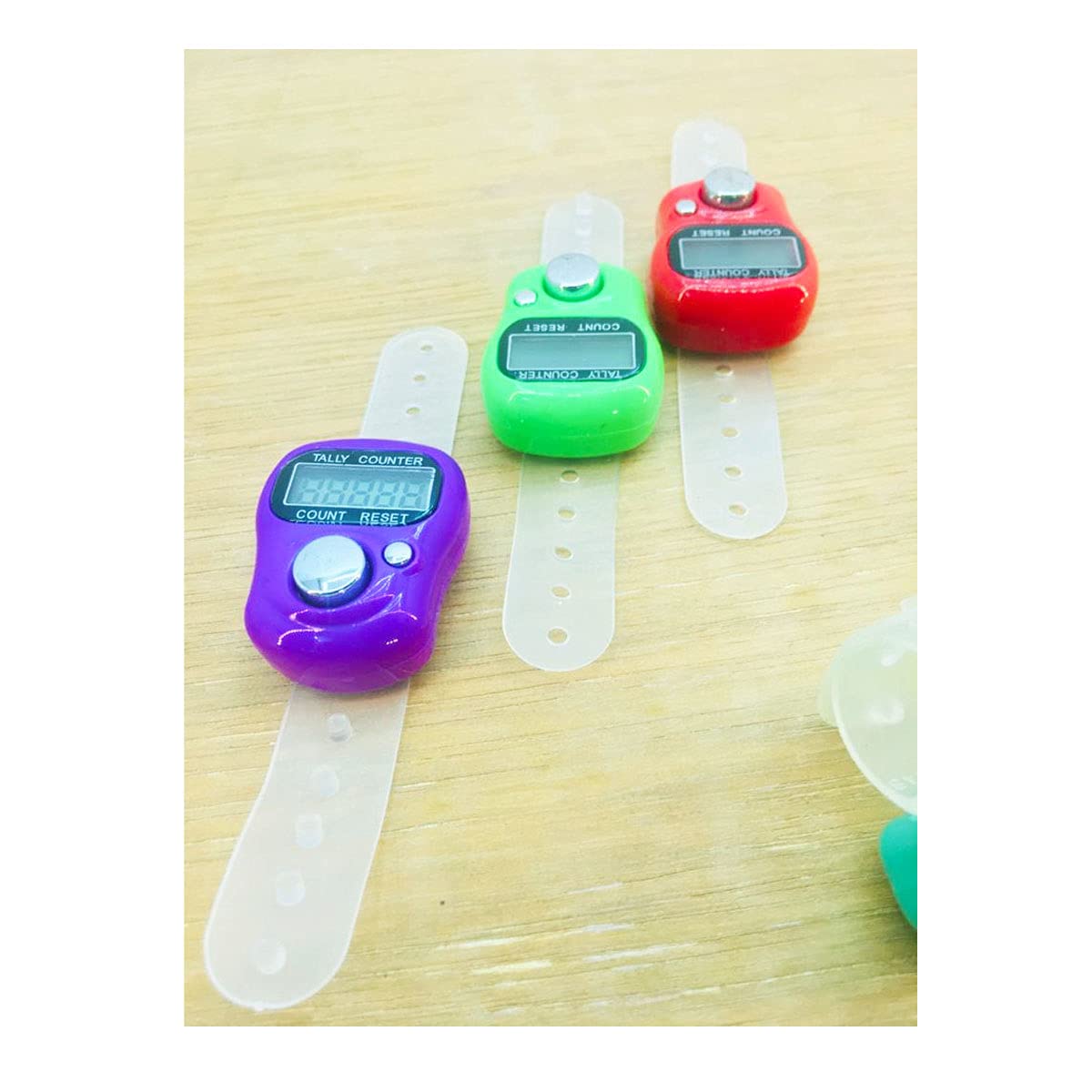 Hand Tally Counter Finger Ring Digital Electronic Head Count,/Japa Counter (Multicolor) (3) (B09BJ9ZDJR) Amazon Price History, Amazon Price Tracker