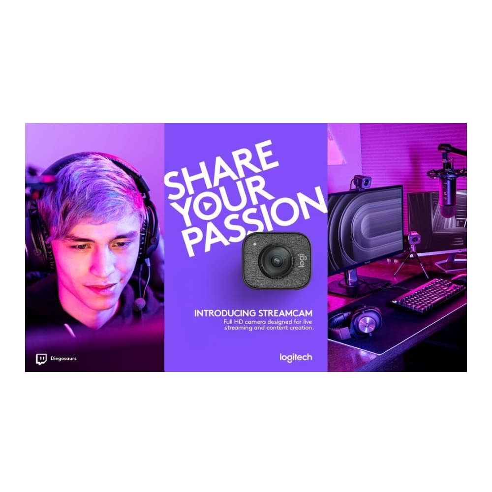 Amazon.com: Logitech for Creators StreamCam Premium Webcam