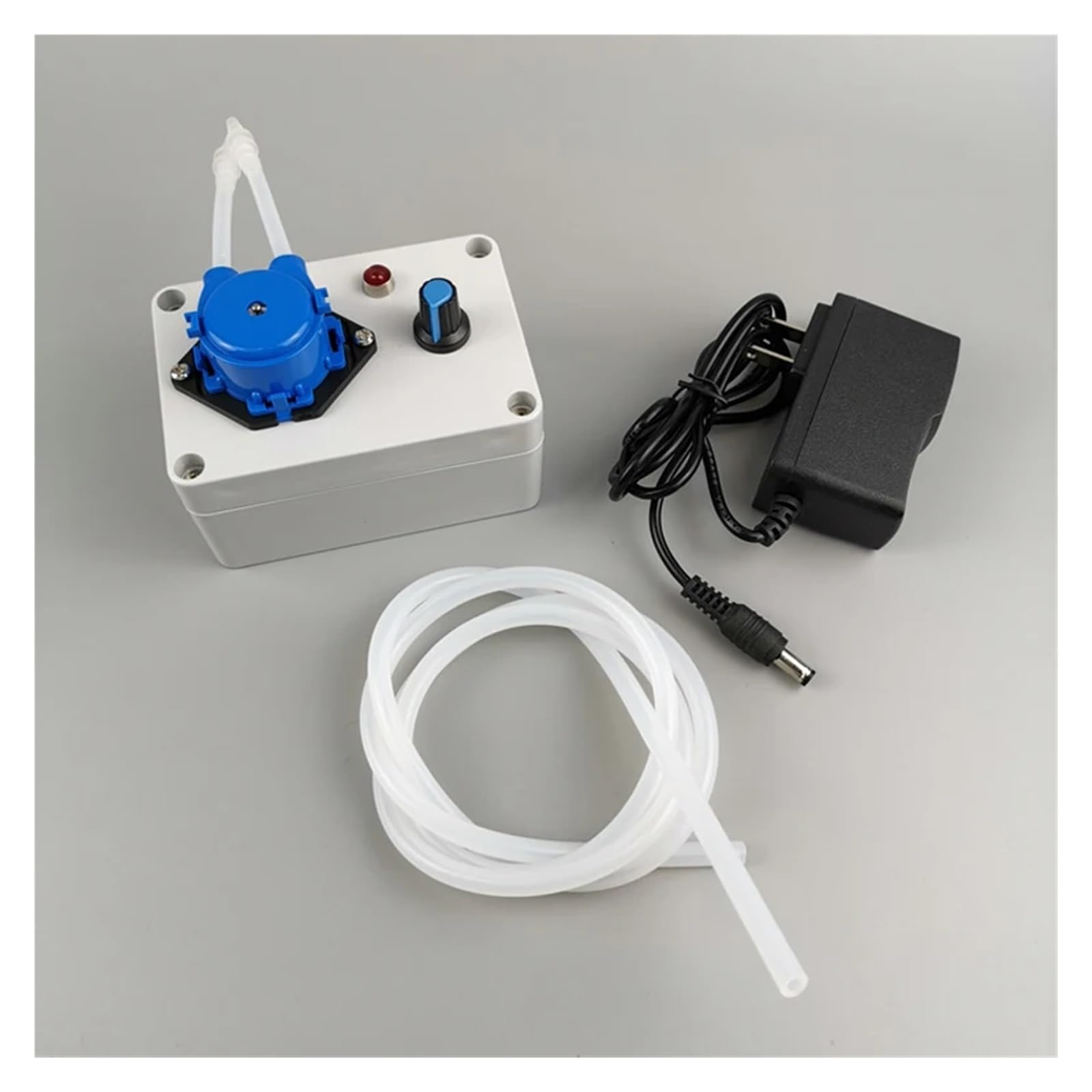 Bomba peristáltica en miniatura, bomba autocebante, dosificadora de circulación, grado alimenticio laboratorio 10-70ML/ajustable con interruptor pie Para uso doméstico