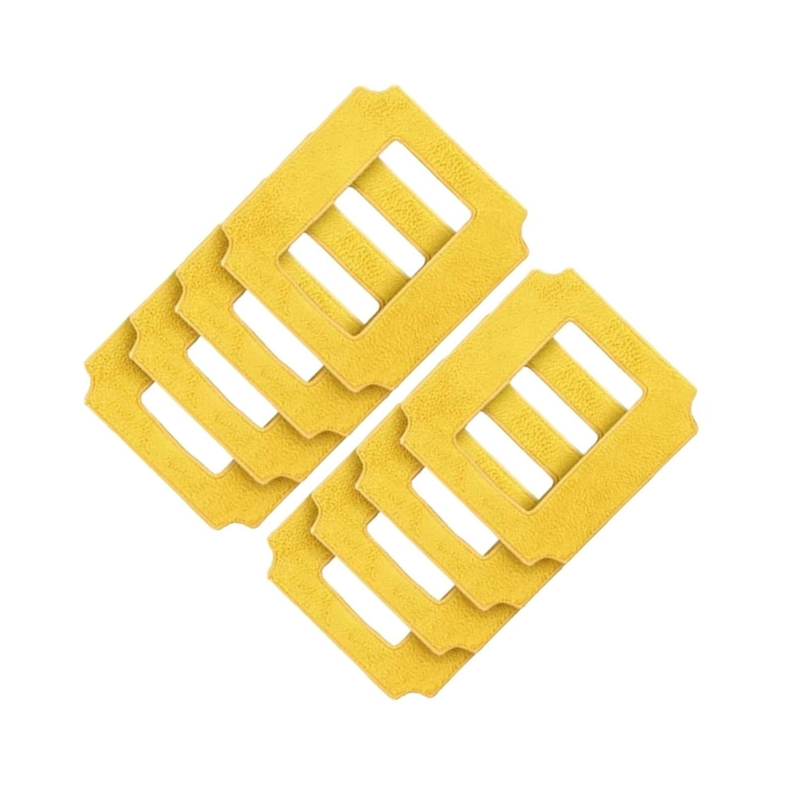 Giallo Mop Vestiti Puliti for Robot Lavavetri Win660 / RL880 / RL1188 QHC004 RL2988 RL3988 RL3325 RL1788 Tamponi Di Pulizia, Panno for Lavaggio(8pcs yellow mops)