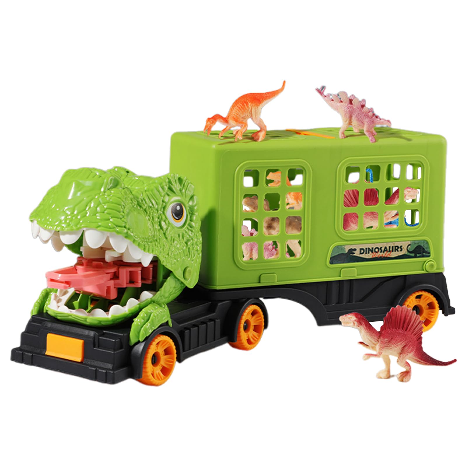 LKW Transport Dinosaurier Set Auto Transport Tyrannosaurus Spielzeug