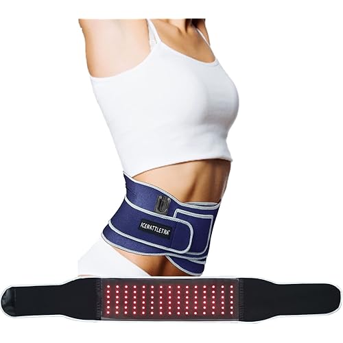 Red Light Therapy Belt - Infrared Light Therapy for Body and Shoulder Pain, Near Infrared Light Therapy