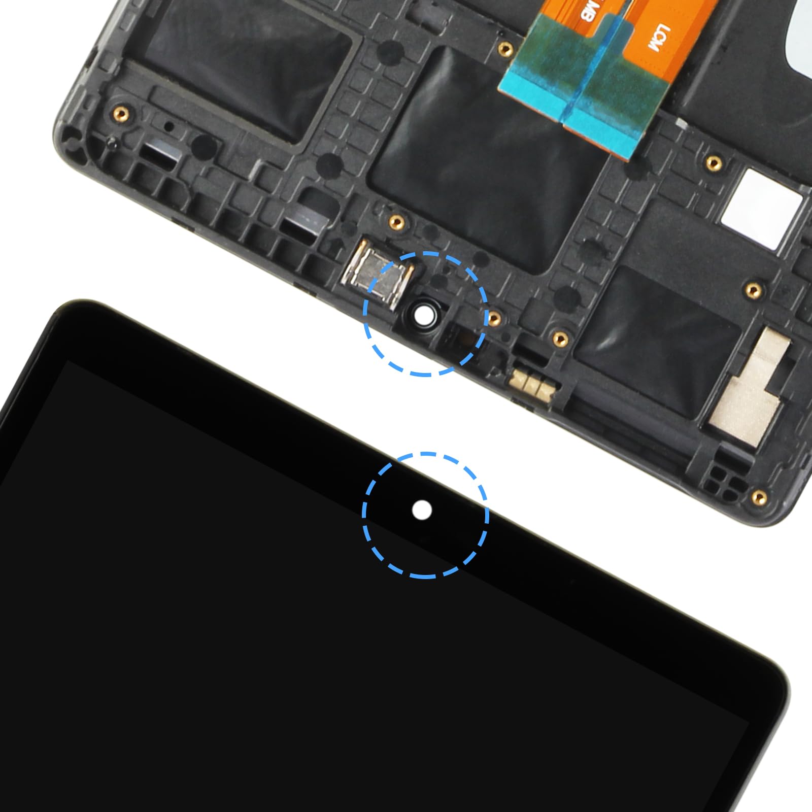 Écran Remplacement Samsung Galaxy Tab A7 Lite LCD Display SM-T220 8.7" avec Cadre