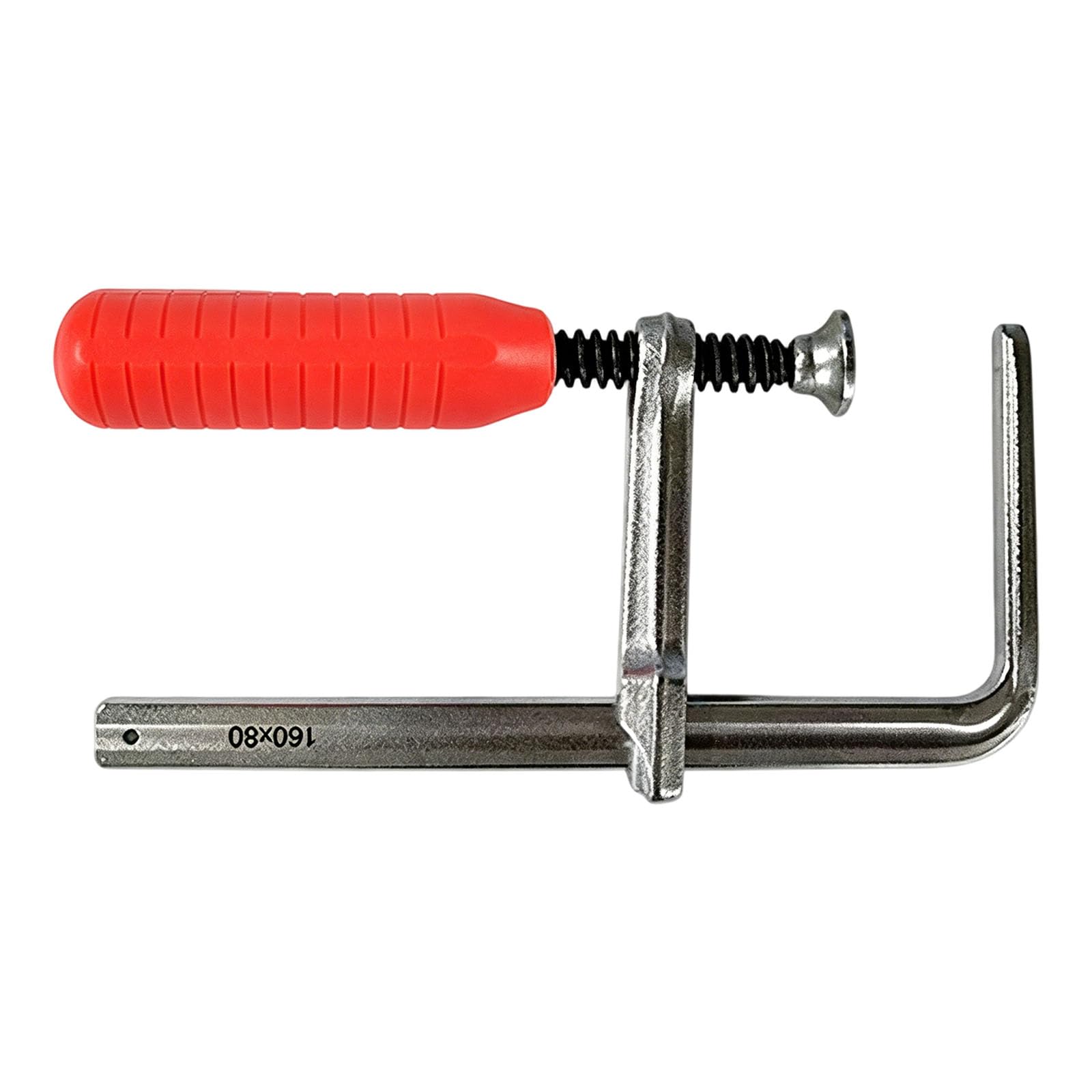 F Clamp with Reinforced Steel Rails and Ergonomic Handle Suitable for Crafting and Furniture Making Woodworking F Clamp Workbench