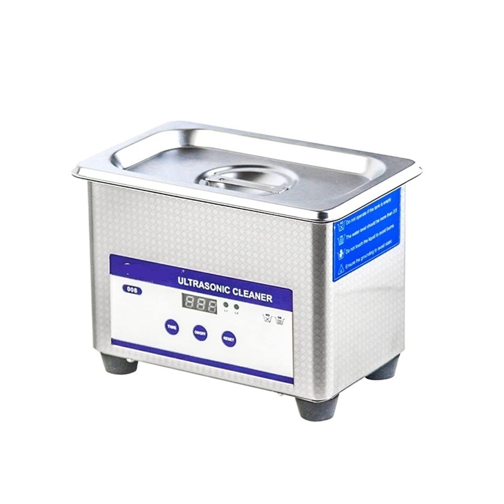 Limpiador ultrasónico Limpiador ultrasónico Capacidad 0.8L for placa base Pantalla LCD Chip Teléfono móvil Reloj Lente Cámara para uso diario