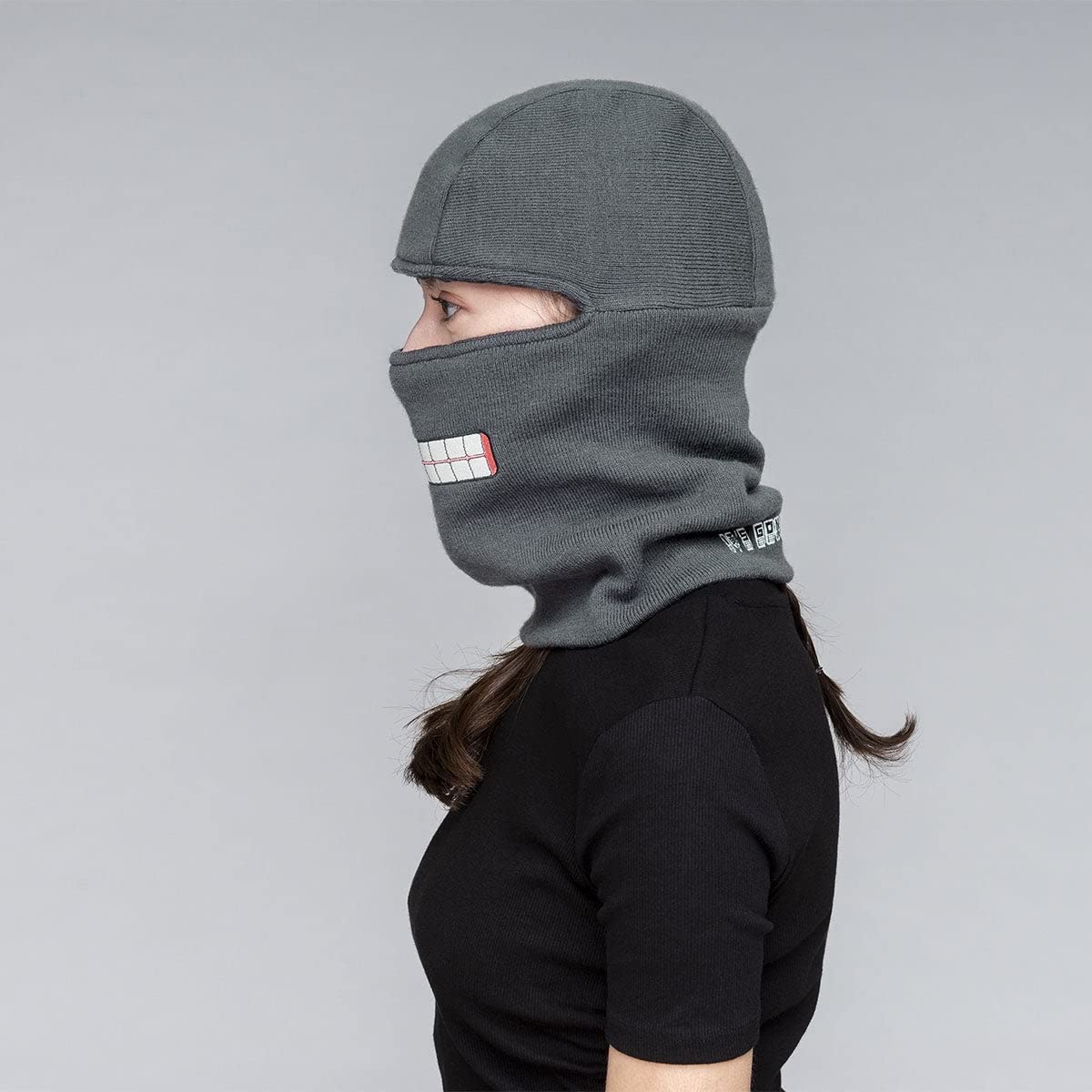 Kangol Cagoule Okay Folding Femme/Homme - Echarpe avec Capuchon Bonnet en Tricot Hiver Automne-Hiver