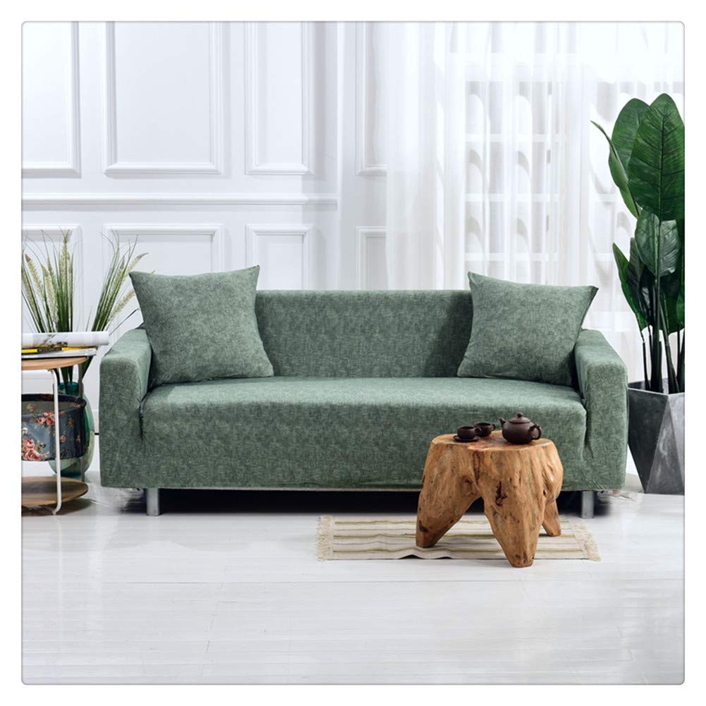 GODGETS Stretch Sofa Couch Covers Confortable Pattern Fitted Armchair Loveseat Slipcover Universal Elastic Fabric Settee Sectional Furniture Protector,Color 12,2 Seater(145CM-185CM)