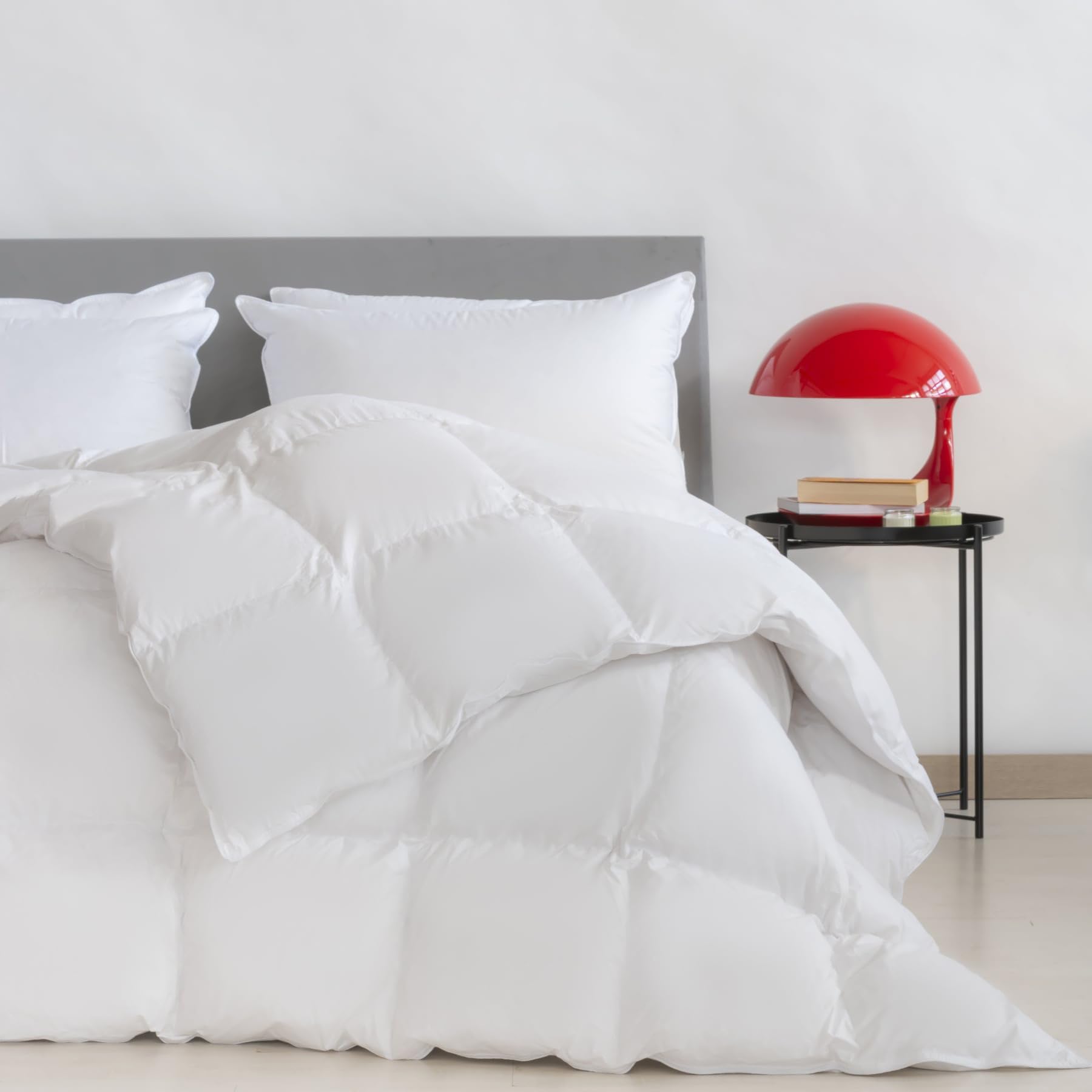 Piumone Matrimoniale Invernale 250x200cm In Piuma D'Oca Naturale - Daunex Cortina, Anallergico - Foto 9