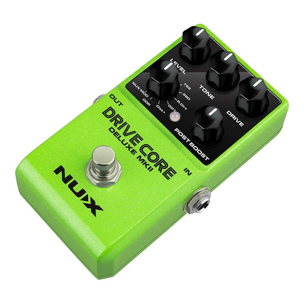 【超レア】GNI HOT DRIVE ギターエフェクター Amazon | NUX ニューエックス Drive Core Deluxe MKII 8-way OD