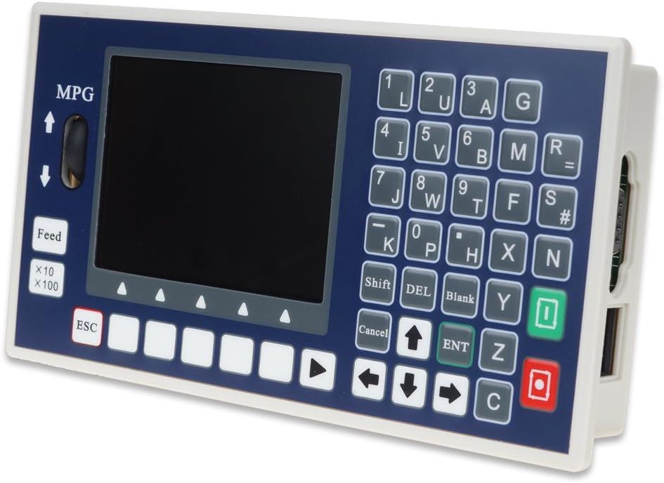 UCONTRO Single/2/3/4 Axis CNC Controller 400KHz USB Stick G code Spindle Control MPG Tool Setting Support Servo & Stepper (4 Axis)
