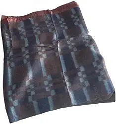 Cobertor duplo grande padrão xadrez (jolitex dyuri eco marrom)