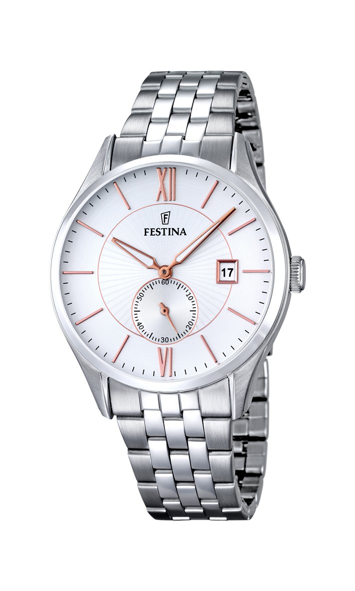 Orologio Festina Uomo Chrono Blu In Acciaio. Concessionario Ufficiale