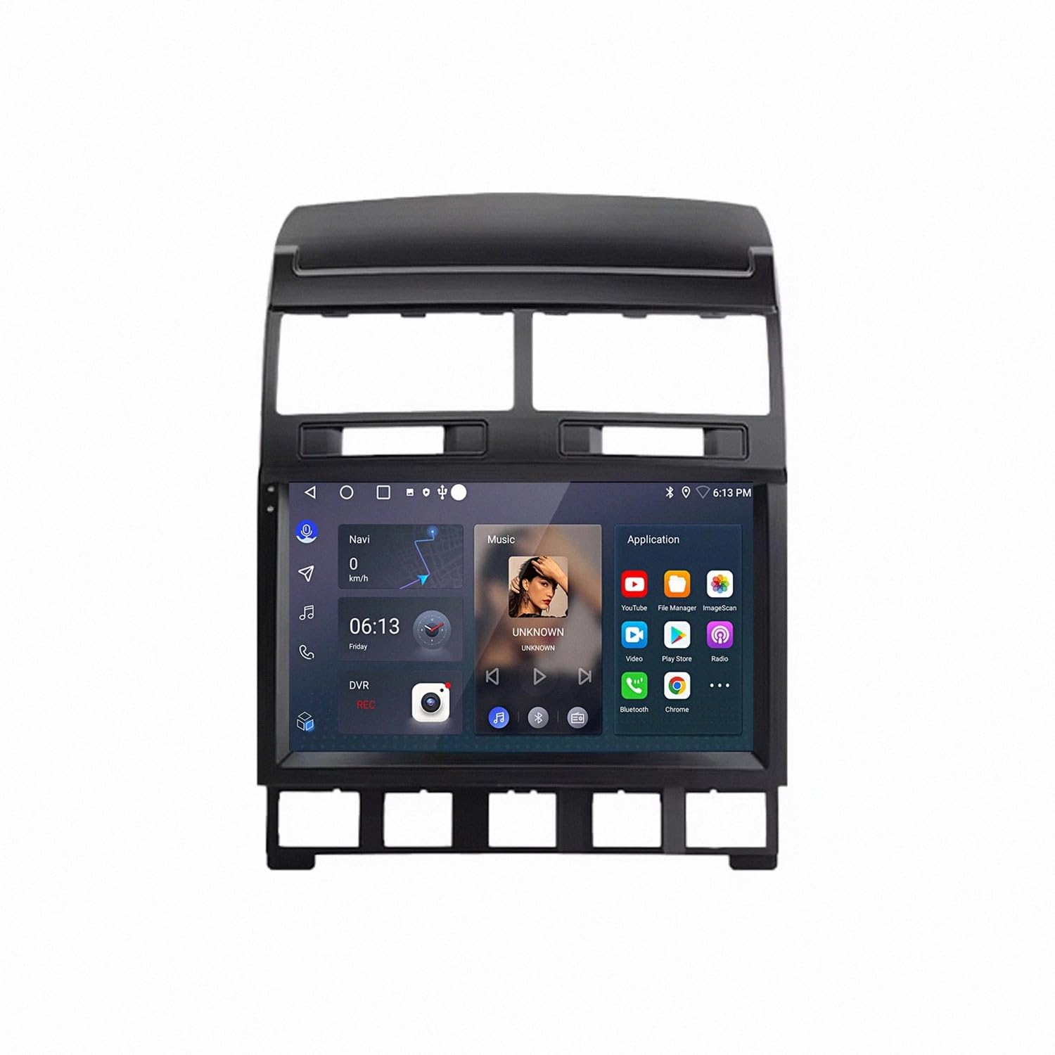 Estéreo de Automóvil Volkswagen Touareg 2002-2010 Android Auto GPS 4 Nuclear 8
