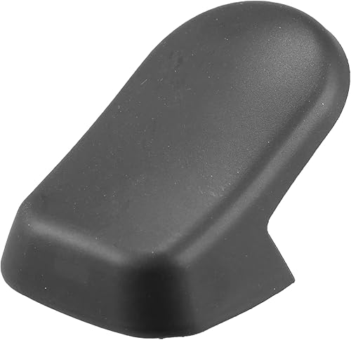 ACROPIX Tapa de tuerca de brazo de limpiaparabrisas trasero para Porsche Cayenne, paquete de 1, color negro