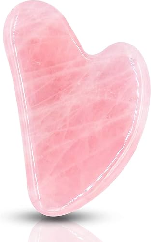 Yult Gua Sha Stone, masaje QuaSha con piedra de jade, herramienta de raspado de masaje de acupuntura hecha de herramienta de drenaje linfático de